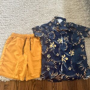 2 piece short set